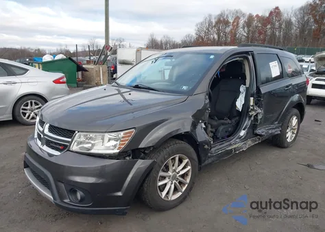 2016 Dodge Journey Sxt z USA, uszkodzony, nr VIN 3C4PDDBG8GT200920